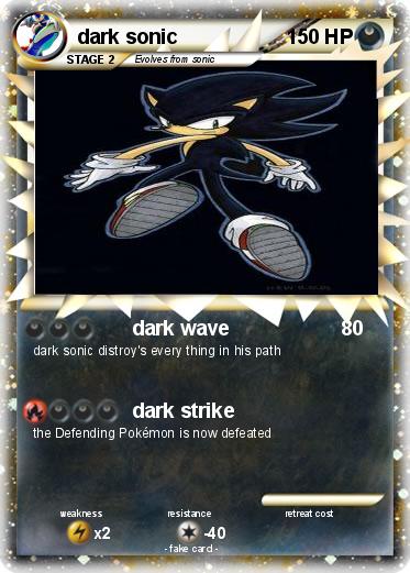 Pokemon dark sonic