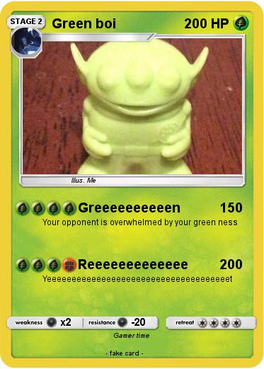 Pokemon Green boi