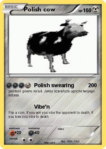 Pokemon Polish cow