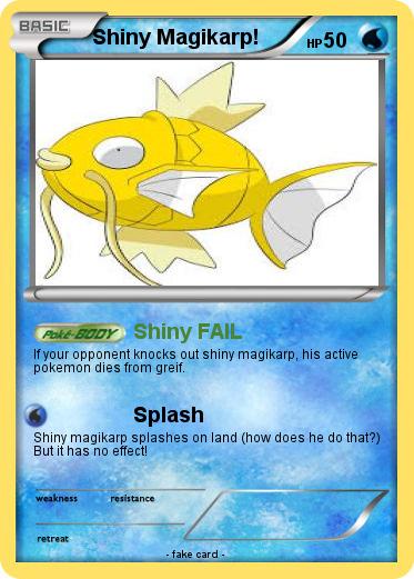 Pokemon Shiny Magikarp!