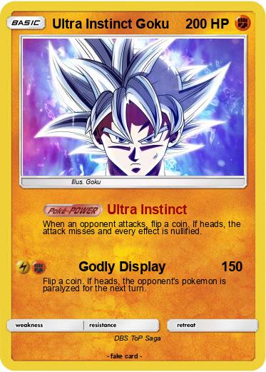Pokemon Ultra Instinct Goku