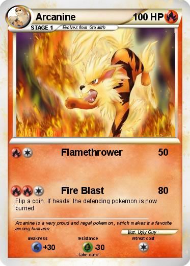 Pokemon Arcanine
