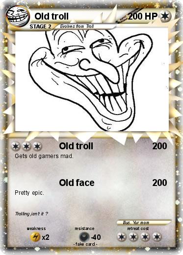Pokemon Old troll