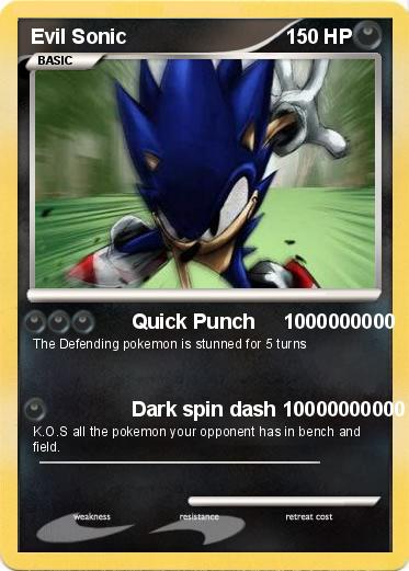 Pokemon Evil Sonic