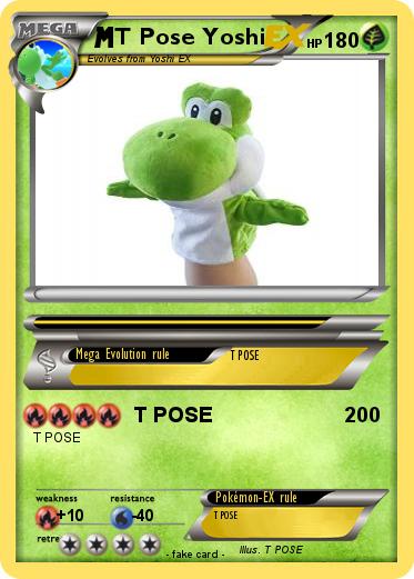 Pokemon T Pose Yoshi