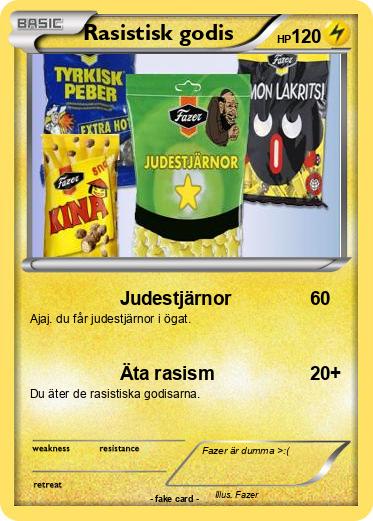 Pokemon Rasistisk godis