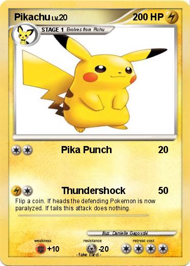 Pokemon Pikachu