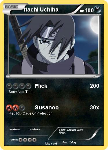Pokemon Itachi Uchiha