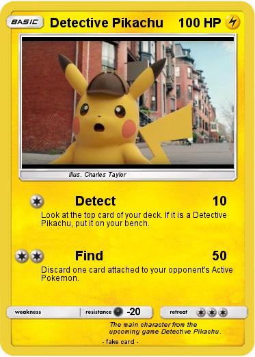 Pokemon Detective Pikachu