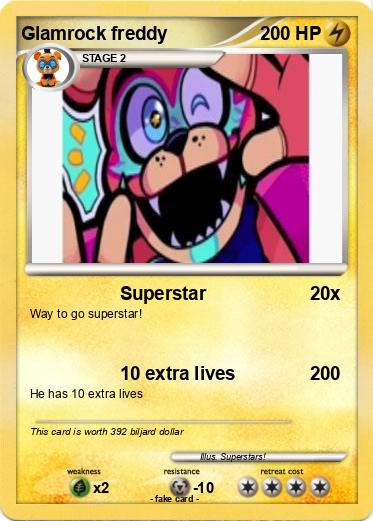 Pokemon Glamrock freddy