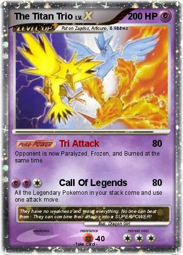 Pokemon The Titan Trio