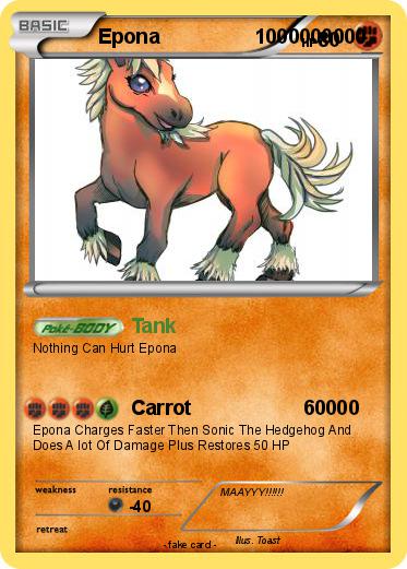 Pokemon Epona                 1000000000