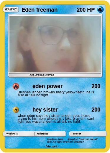 Pokemon Eden freeman