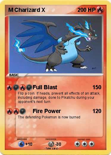 Pokemon M Charizard X