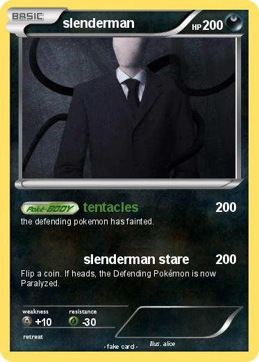Pokemon slenderman