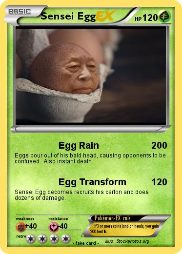 Pokemon Sensei Egg