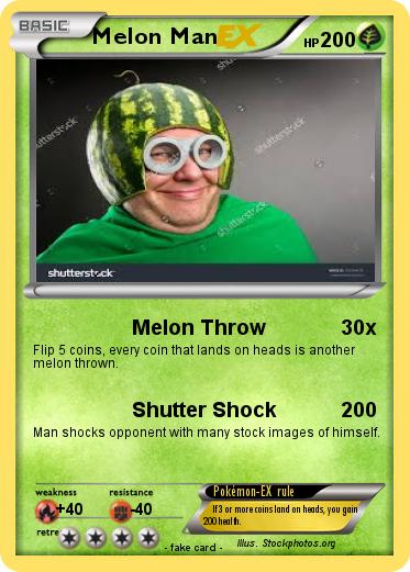 Pokemon Melon Man