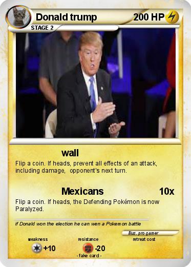 Pokemon Donald trump
