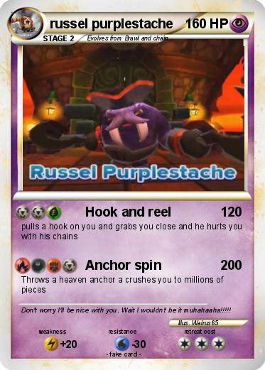 Pokemon russel purplestache
