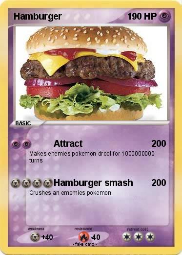 Pokemon Hamburger