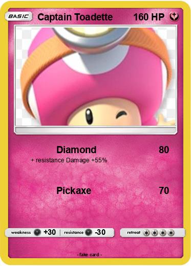 Pokemon Captain Toadette