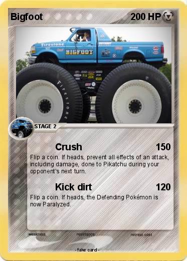 Pokemon Bigfoot