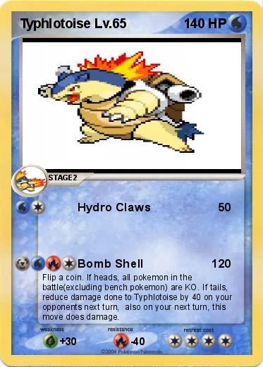 Pokemon Typhlotoise Lv.65
