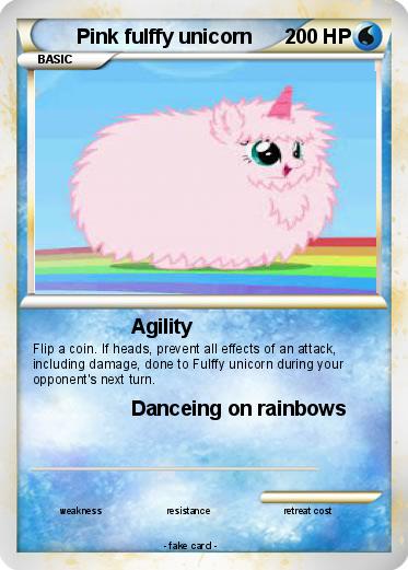 Pokemon Pink fulffy unicorn