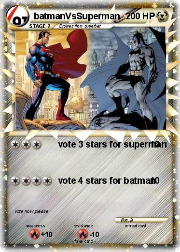 Pokemon batmanVsSuperman