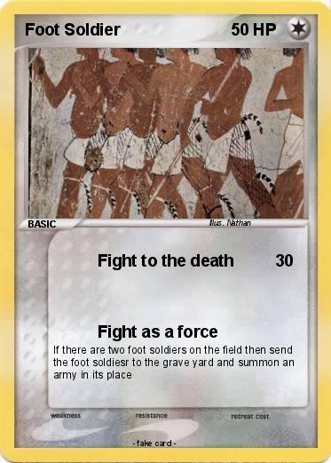 Pokemon Foot Soldier