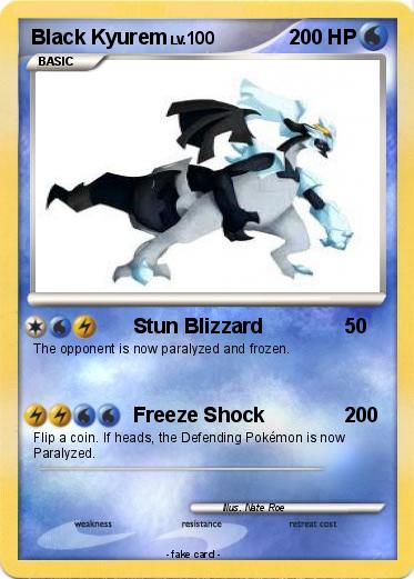 Pokemon Black Kyurem