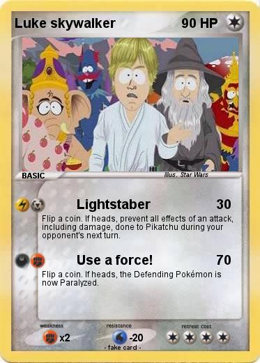 Pokemon Luke skywalker