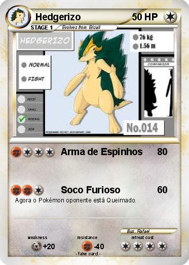 Pokemon Hedgerizo