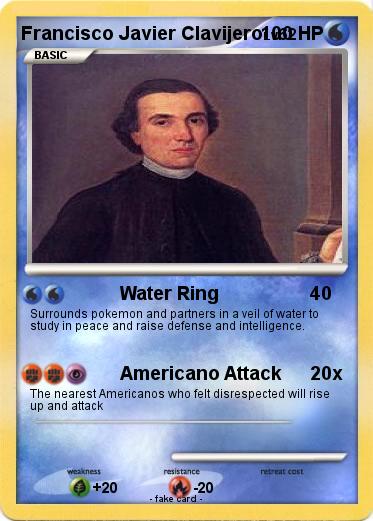 Pokemon Francisco Javier Clavijero