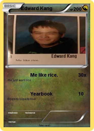 Pokemon Edward Kang