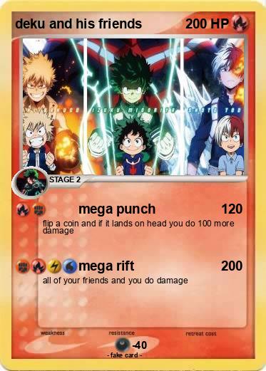 Pokemon deku and his friends