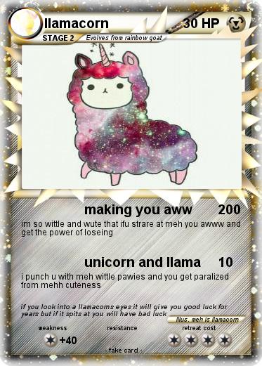 Pokemon llamacorn