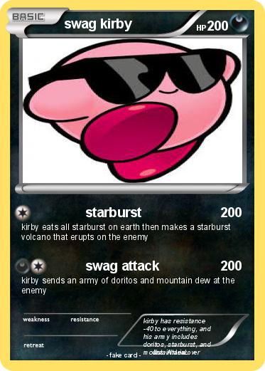Pokemon swag kirby