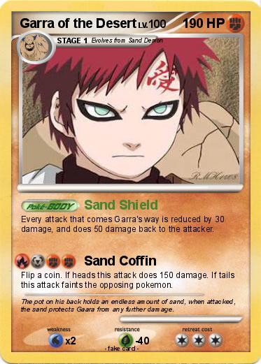 Pokemon Garra of the Desert