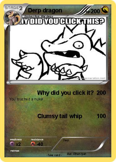 Pokemon Derp dragon