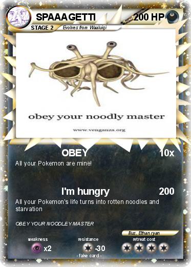 Pokemon SPAAAGETTI