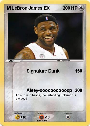 Pokemon M LeBron James EX