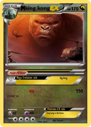 Pokemon king kong