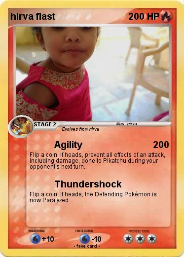 Pokemon hirva flast