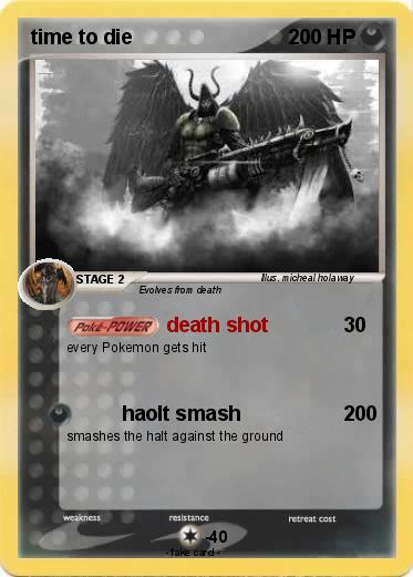 Pokemon time to die
