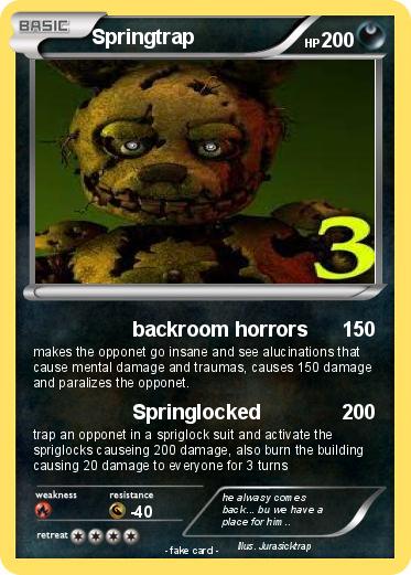 Pokemon Springtrap