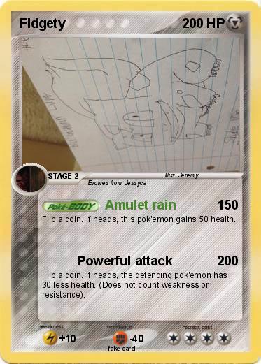 Pokemon Fidgety