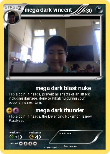 Pokemon mega dark vincent