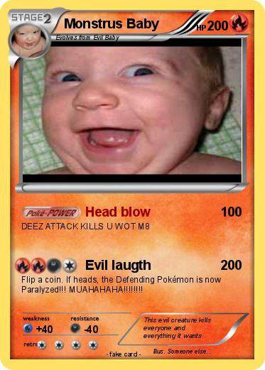 Pokemon Monstrus Baby