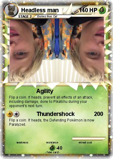 Pokemon Headless man